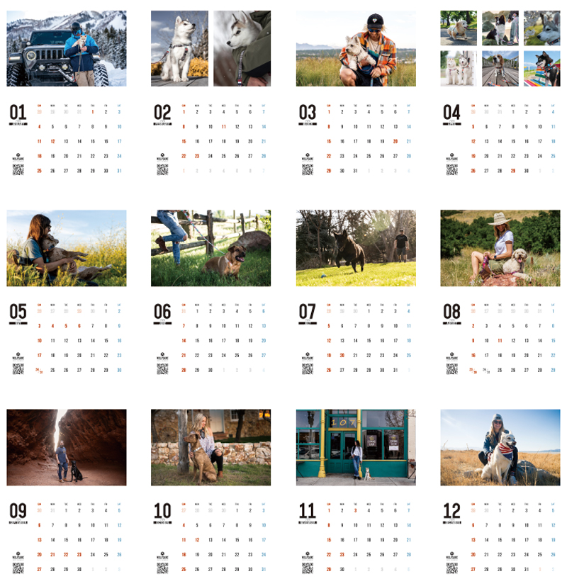 WOLFGANG 2026 カレンダープレゼント中 !!